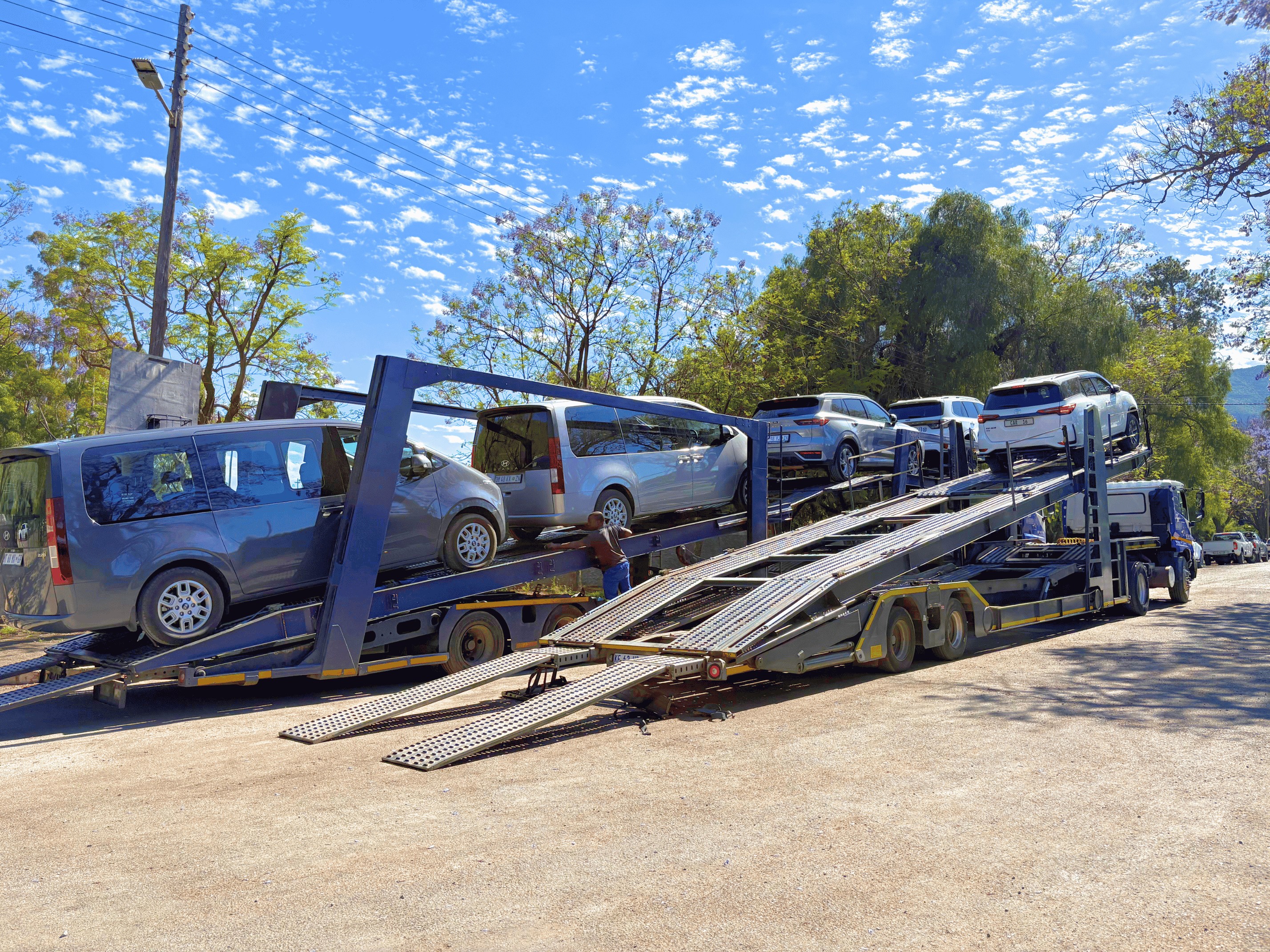 Nedbank Gravel Burn car transport with Wise Move