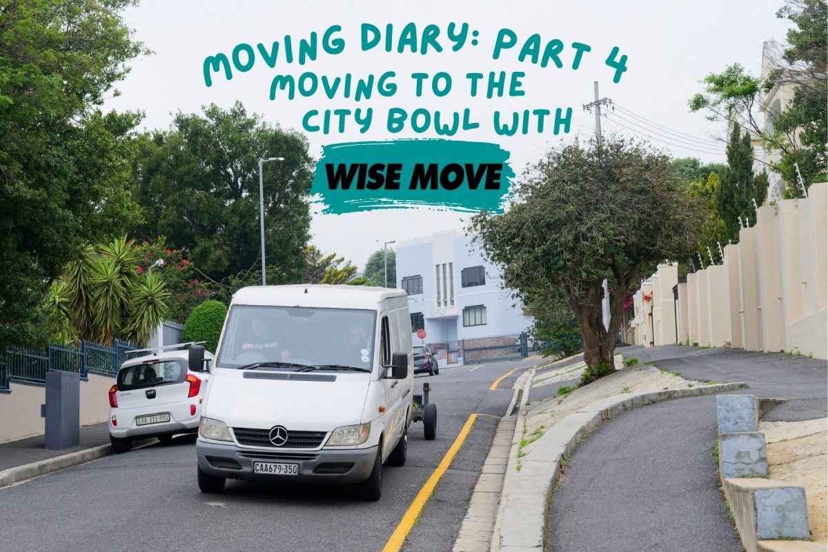 Moving day in Cape Town City Bowl with Wise Move
