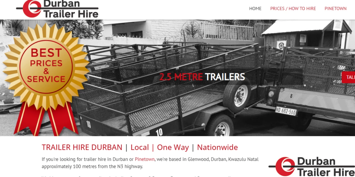Trailer Hire Durban