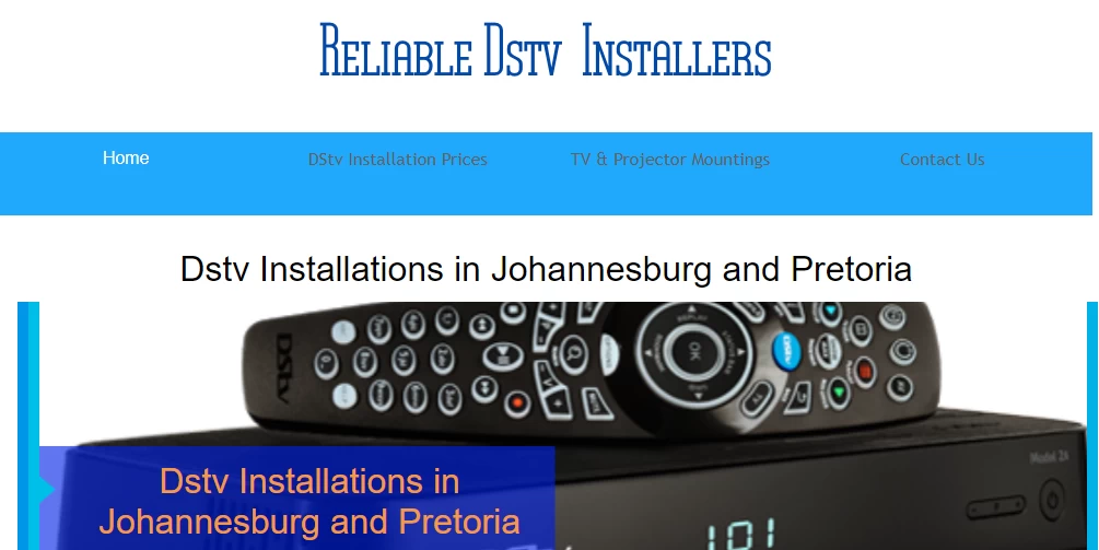 DStv Installers Johannesburg