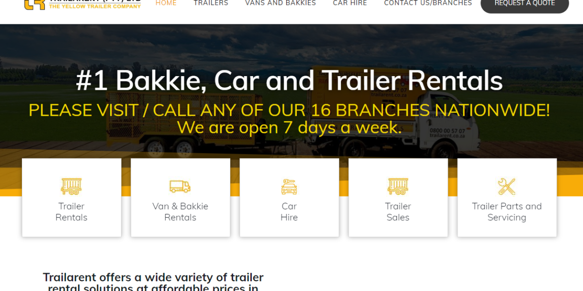 Trailer Hire South Africa Get Moving