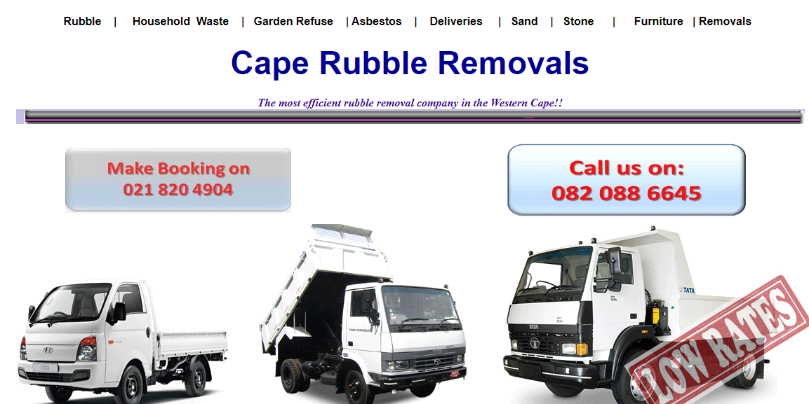 Rubble Removal South Africa