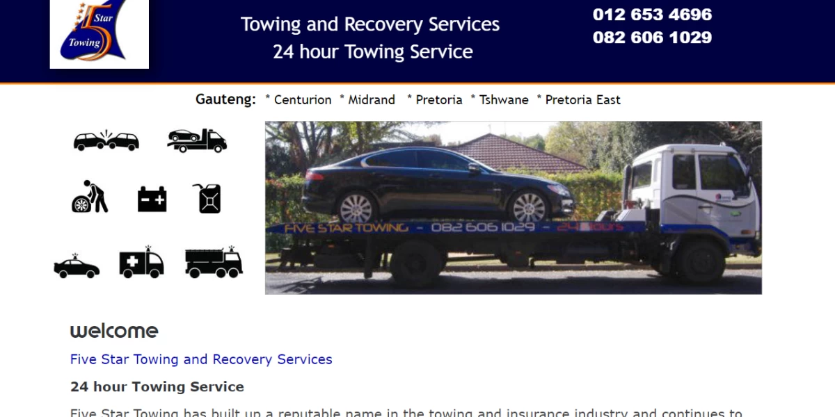 Towing Services Centurion