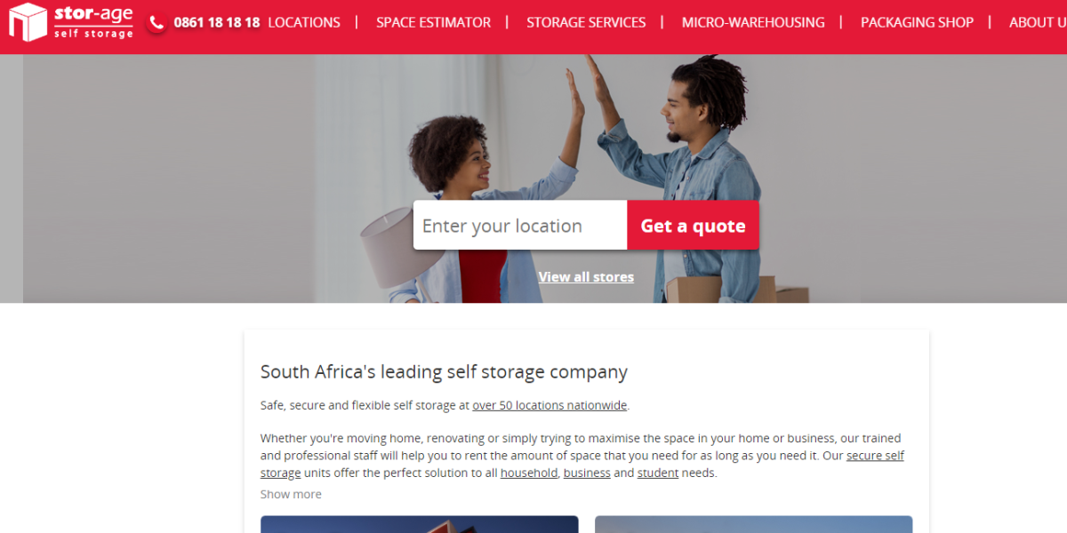 Self-storage South Africa