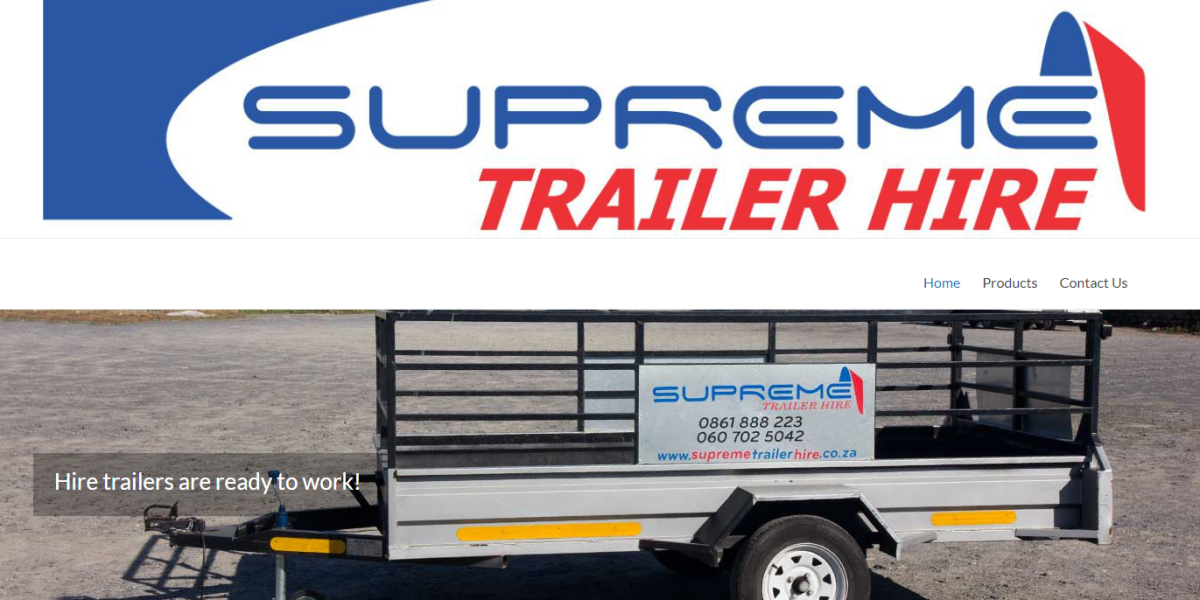 Trailer Hire South Africa Get Moving