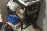 Queen bed matress & base, Fridge, Desk, Shelf, Shoe rack, TV Unit, Sam...