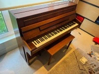 Otto Bach upright piano