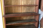 Wall Shelf, Two medium shelves - 1m x 1.2m, 4 Office chairs, Desk 1.2m...