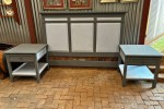 Drexel Heritage Contemporary Queen Headboard with Nightstands