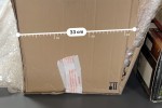Steel poles, pull up bar, Guitar Amplifier, Box of books 1, Box of boo...