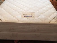 Double bed..Lshape couch. 210ltre fridge
