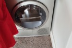 Tumble dryer 2Desks, bookshelves 3, books and crockery with beddings a...