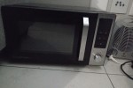 Queen size bed, Fridge, Microwave., Air fryer, 2 bags of clothing, 2 b...