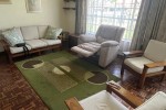 Single bed, lounge suite 3 seater and 2 chairs, 2 occasional chairs, A...