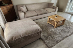 3 seater sofa and ottoman