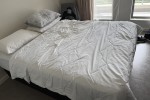 Double mattress and base, Single mattress and base, Fridge, Couch, sma...