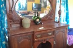 Cupboard, Linen cupboard, Wooden box, Dining room table, Sideboard wit...