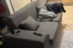 Queen, Fridge, Headboard, Sofa, Tv stand