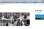 Motorcycle husqvarna te310