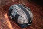 Box of assorted items (4), Duffle Bag, Office Chair, Flat Pack Desk, S...