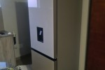 Queen size bed frame and mattress, Hisense 350L Combi Fridge Water Dis...
