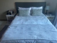 3 seater couch, Queen size bed, Single fridge, Dishwasher, Lazyboy cha...