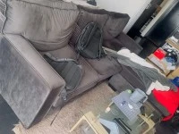 Two queen sized bed (2), L shaped Couch, TV Stand, Washin Machine, Fri...