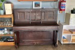 Old upright piano