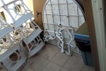 Wraught iron patio set 9 piece, wraught iron chairs x 8