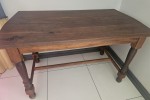 4 Seater Dining Table, 3 Seater wooden bench