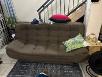 Double bed, Fridge, Washing Machine, Couch, Desk, Large Dresser, Desk,...