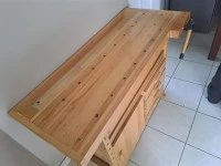 Wood work bench