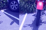 Motorcycle Honda CTX200 Bushlander