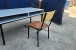 School desks, school chairs