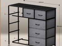 Double bed, couch, 3/4 base, washing machine, frame for storage, fridg...