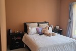Queen Bed, Queen Bed Header, Fridge, Mirror, Large bean bag, Suitcases...