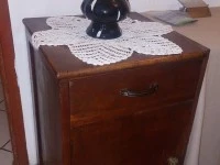 Sideboard with mirror, small cupboard