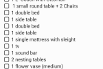 3 bedroom house move