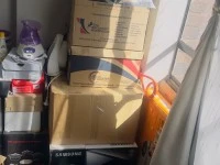 Two queen sized bed (2), L shaped Couch, TV Stand, Washin Machine, Fri...
