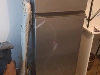 Fridge 1.4m, Microwave, Two plate induction stove, Air cooler, 3 pots,...