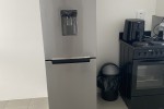 Double bed, couch, 3/4 base, washing machine, frame for storage, fridg...