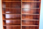 Two wooden bookshelves about 1.8 tall. 1m wide each