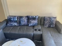 2 double beds, 2 head boards, Television, Television stand, Couches, 2...