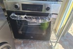 Double door fridge, 42l Microwave, Oven and hob 600mm