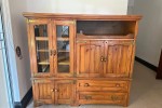 Dining table , chairs and side cabinet