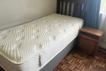 Single bed, lounge suite 3 seater and 2 chairs, 2 occasional chairs, A...