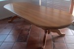 Yellowwood dining table