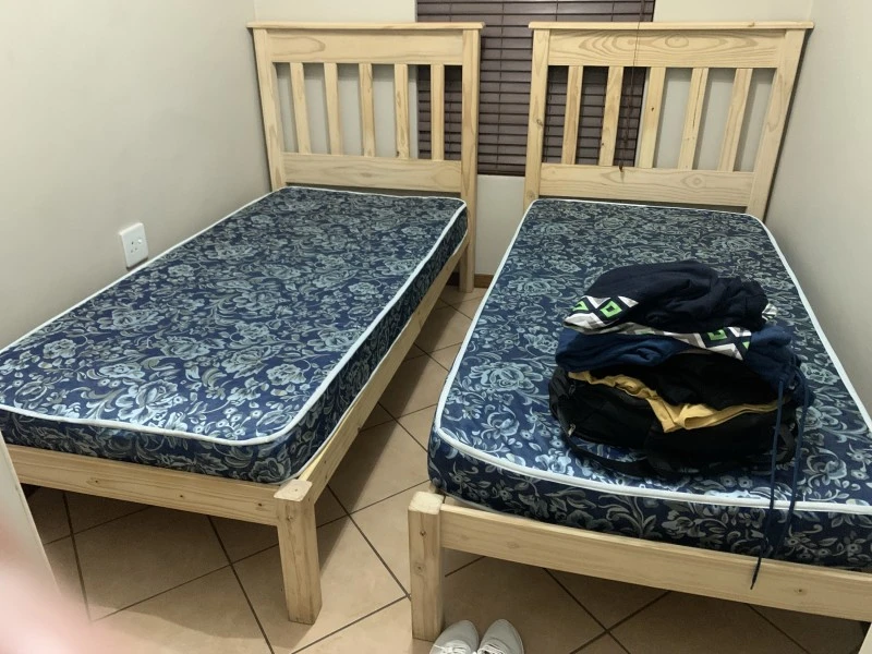 King bed x1, King size head board x1, L shape sofa x1 large, Tv stand ...