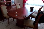 Lounge couches 3 seater, two seater and one seater, Dining room suite...