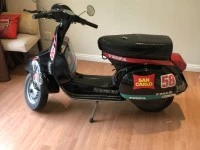 Motorcycle Vespa 200 pxe